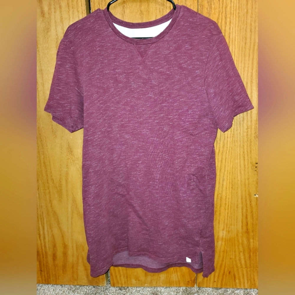 PacSun Long Line Maroon Shirt